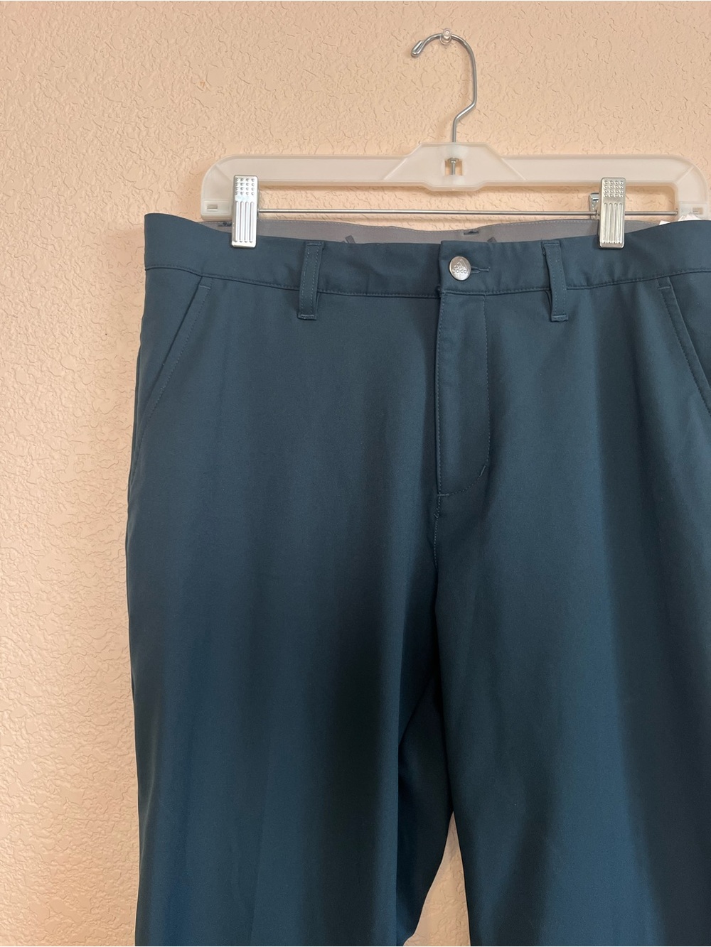 Adidas Mens Ultimate365 Tapered Golf Pants Teal - Picture 7 of 12